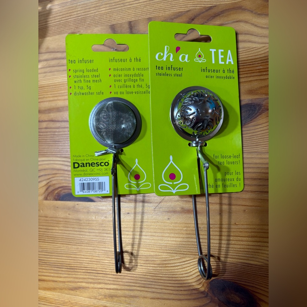 Cha Tea Stainless Steel Tea Infuser Set